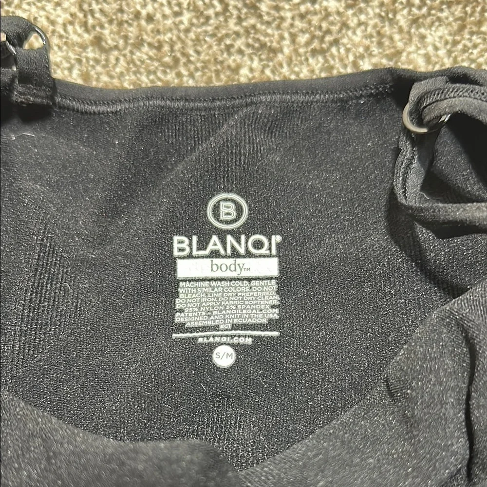 BLANQI S/M maternity support long cami tank top adjustable straps belly support - Picture 7 of 7